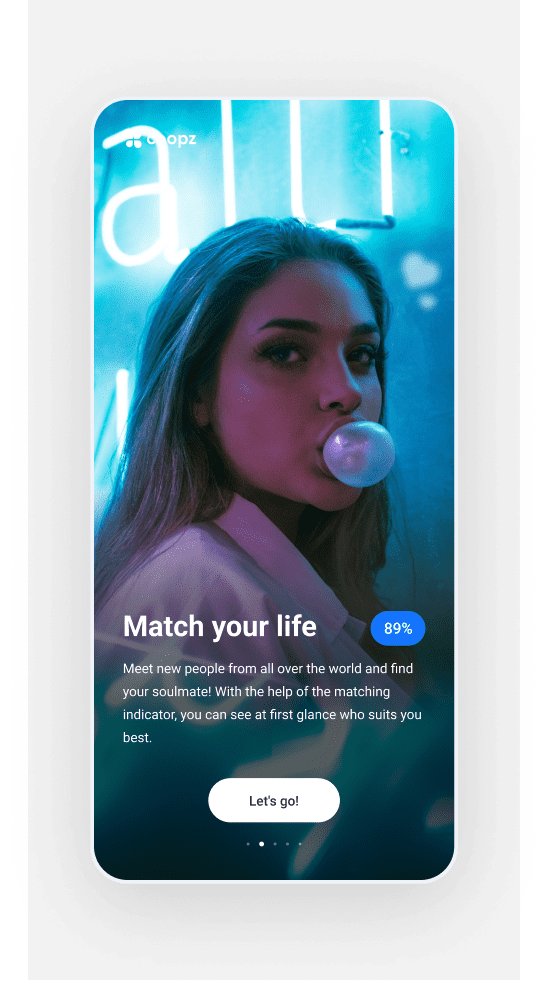 Modern user interface meets successful UX!