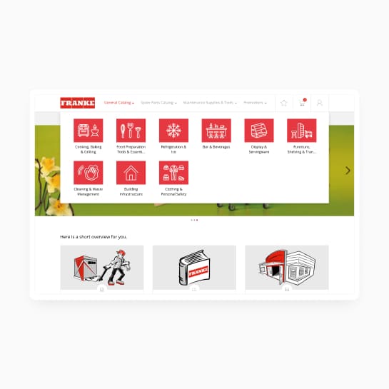 Optimierung User Flow für Foodservice E-Commerce Plattform