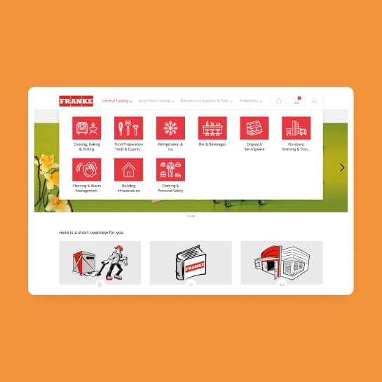 Optimierung User Flow für Foodservice E-Commerce Plattform