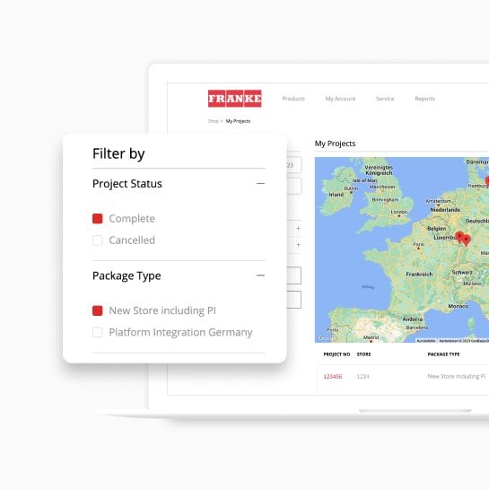 Image for Interaktive Projektübersicht für E-Commerce Plattform