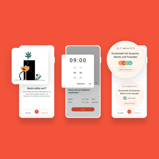Makeout - einfach planen! Kalender App für schnelle Terminfindung
